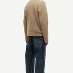SAMSØE SAMSØE Hannes Full Zip Lead Gray detalle oficial