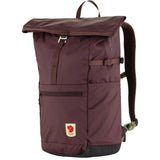 FJALLRAVEN High Coast Foldsack 24 Blackberry Backpack