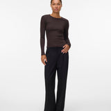 Top VERO MODA Chloe Chocolate Torte