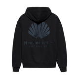 NEW AMSTERDAM Logo Hoodie Black Night Sky trasera