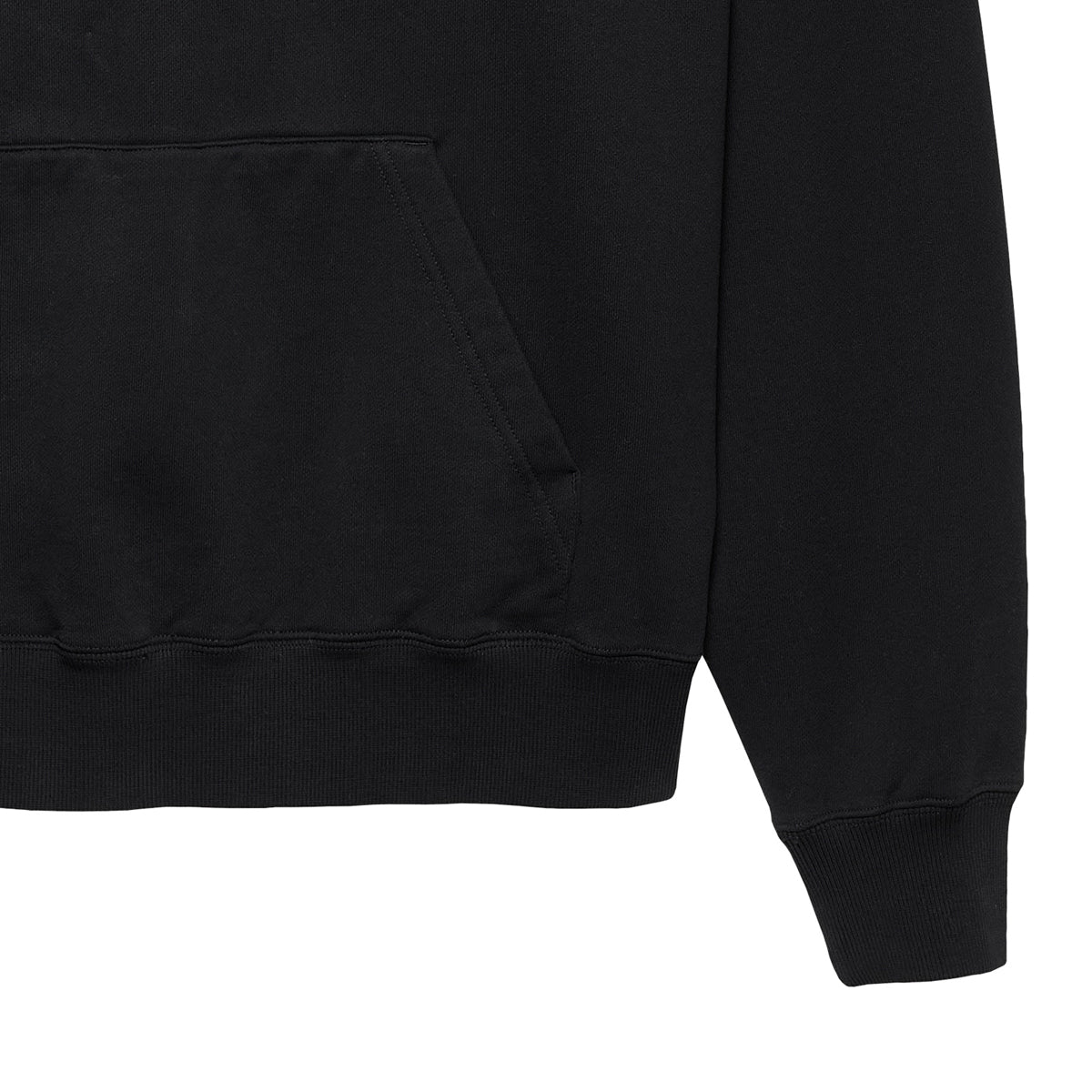 NEW AMSTERDAM Logo Hoodie Black Night Sky detalle 3