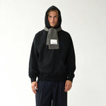 NEW AMSTERDAM Logo Hoodie Black Night Sky look 1