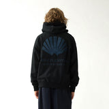 NEW AMSTERDAM Logo Hoodie Black Night Sky look 2