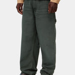Pantalón CARHARTT WIP Single Knee Raven Stone Canvas look completo
