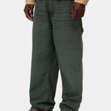 Pantalón CARHARTT WIP Single Knee Raven Stone Canvas look completo