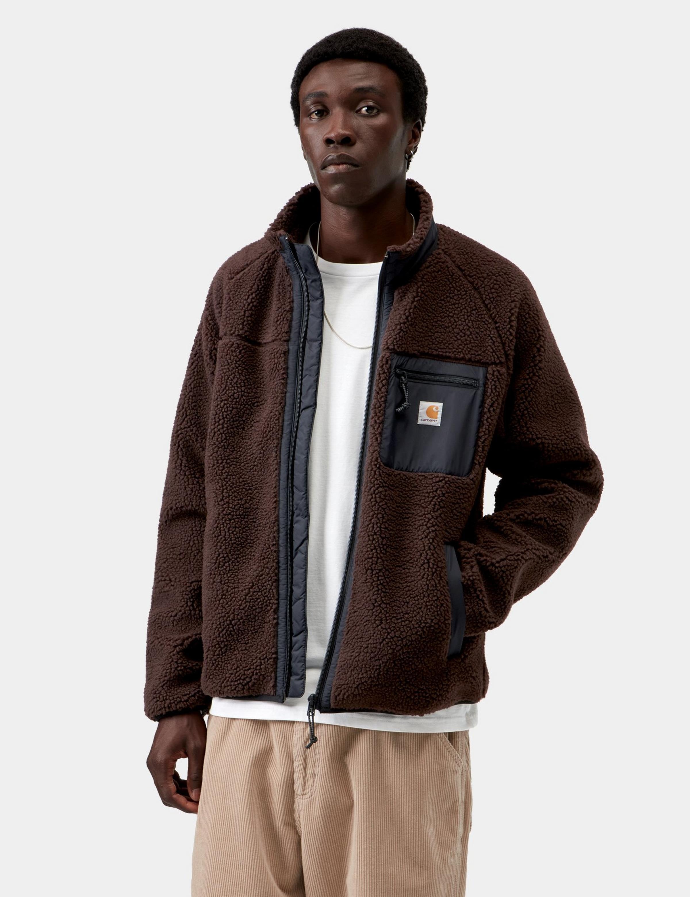 Chaqueta CARHARTT WIP Prentis Liner Palisander Black en modelo