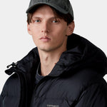 Gorra CARHARTT WIP Lambert Raven Moon Wash en modelo