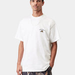 Camiseta CARHARTT WIP S/S Animated Ducks White en modelo