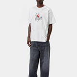 Camiseta CARHARTT WIP S/S Old Painter White look completo
