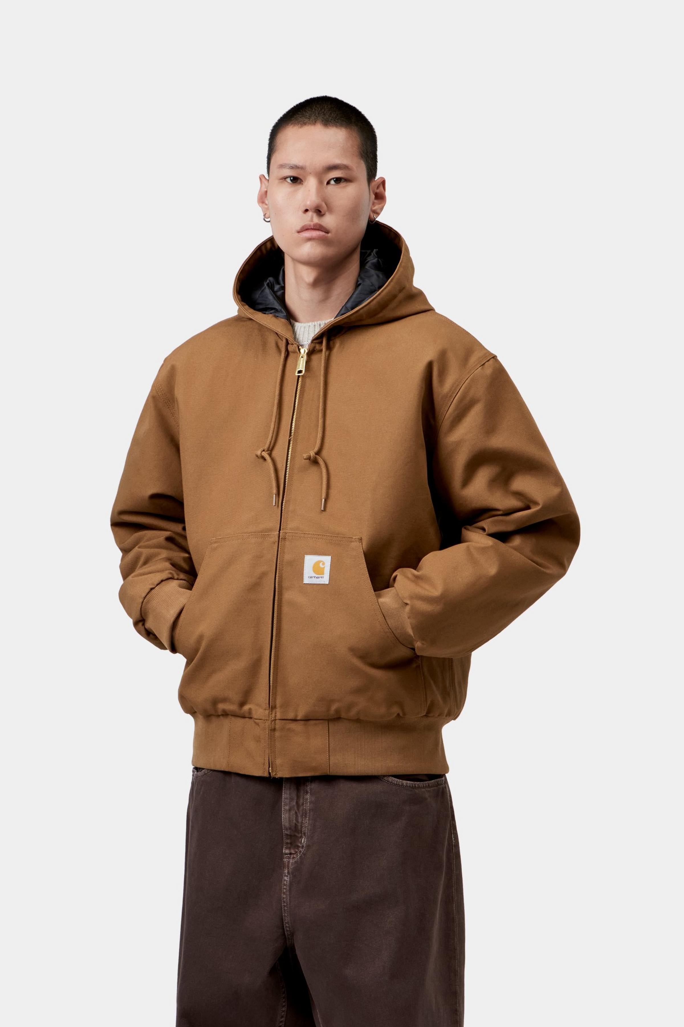 Chaqueta CARHARTT WIP OG Active Jacket WIP Hamilton Brown Rigid look completo