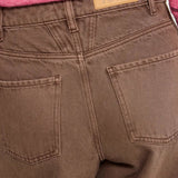 Vaqueros ICHI Blich Brown Washed - detalle