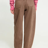 Vaqueros ICHI Blich Brown Washed - frontal