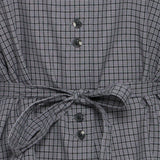 ICHI Fabunni Grey Check vista oficial 11