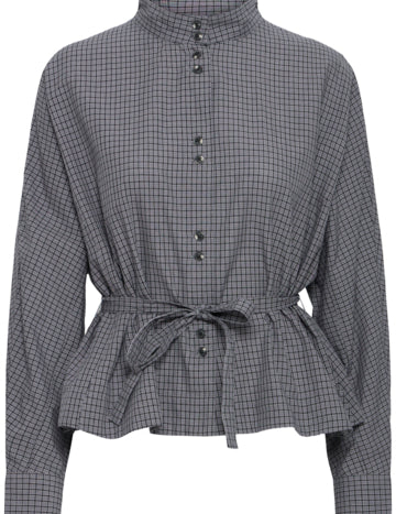 ICHI Fabunni Grey Check vista oficial 12
