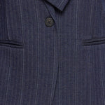 ICHI Kate Pinelle Dark Blue Jacquard Stripe vista oficial 1