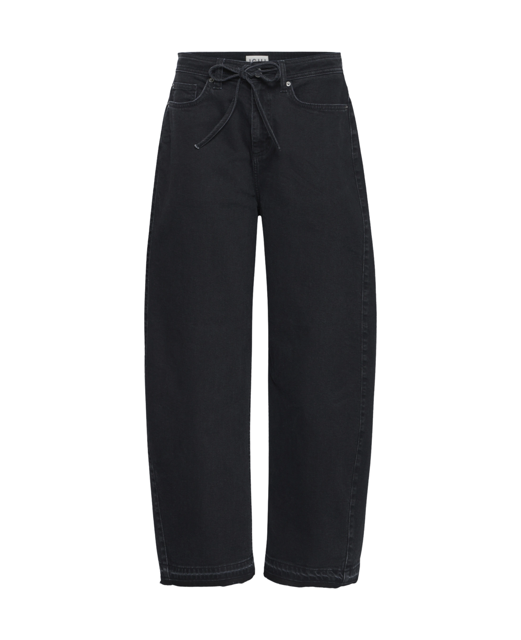 Vaqueros ICHI Misilla Denim Black Stone Washed, flat frontal