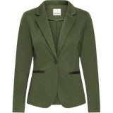ICHI – Kate – Grüner Blazer mit Gewehrmuster