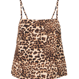 ICHI Anisse Animal Print Top 