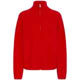 Cardigan ICHI Ducie Fiery Red