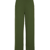 Pantalones ICHI Kate Casual Wide Rifle Green