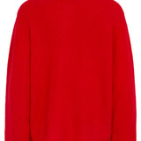 Cardigan ICHI Ducie Fiery Red