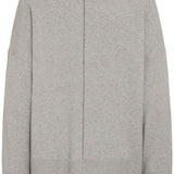 ICHI Ballia Grau Melange Pullover
