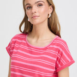 T-shirt ICHI Ihyulietta Wild Orchid Rosa Silvestre