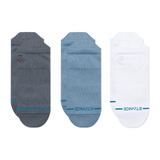 Pack de 3 calcetines STANCE Icon Low Tab Turbulence, vista principal