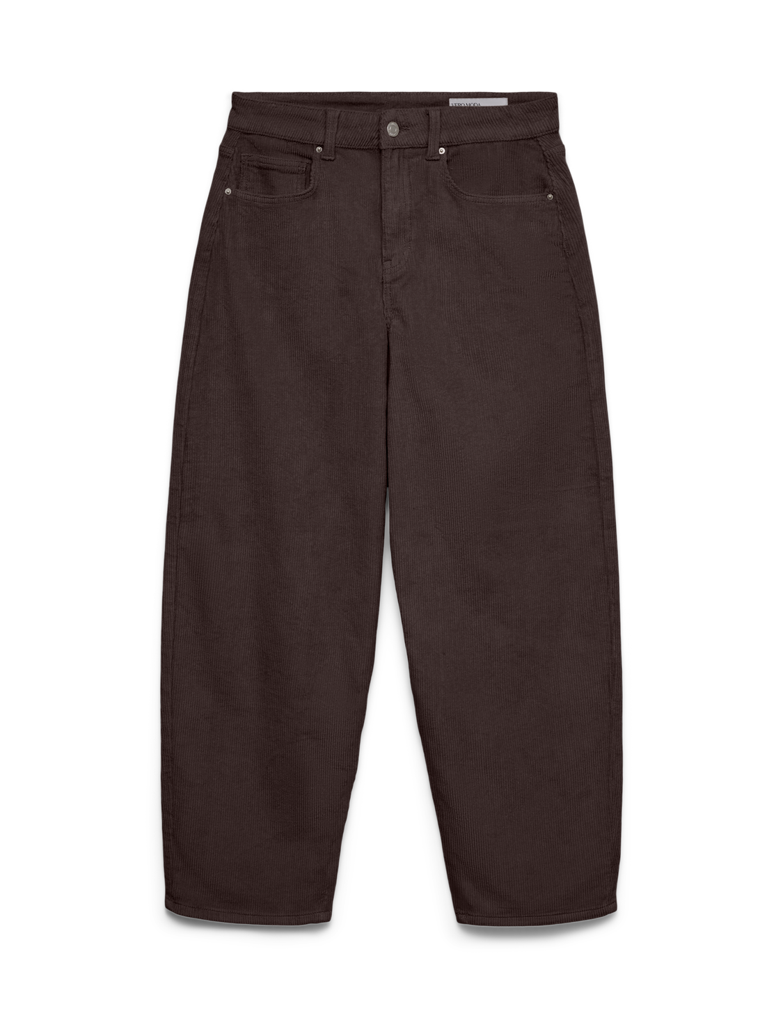 Pantalones Barrel VERO MODA Billie Chocolate Torte - ECRU