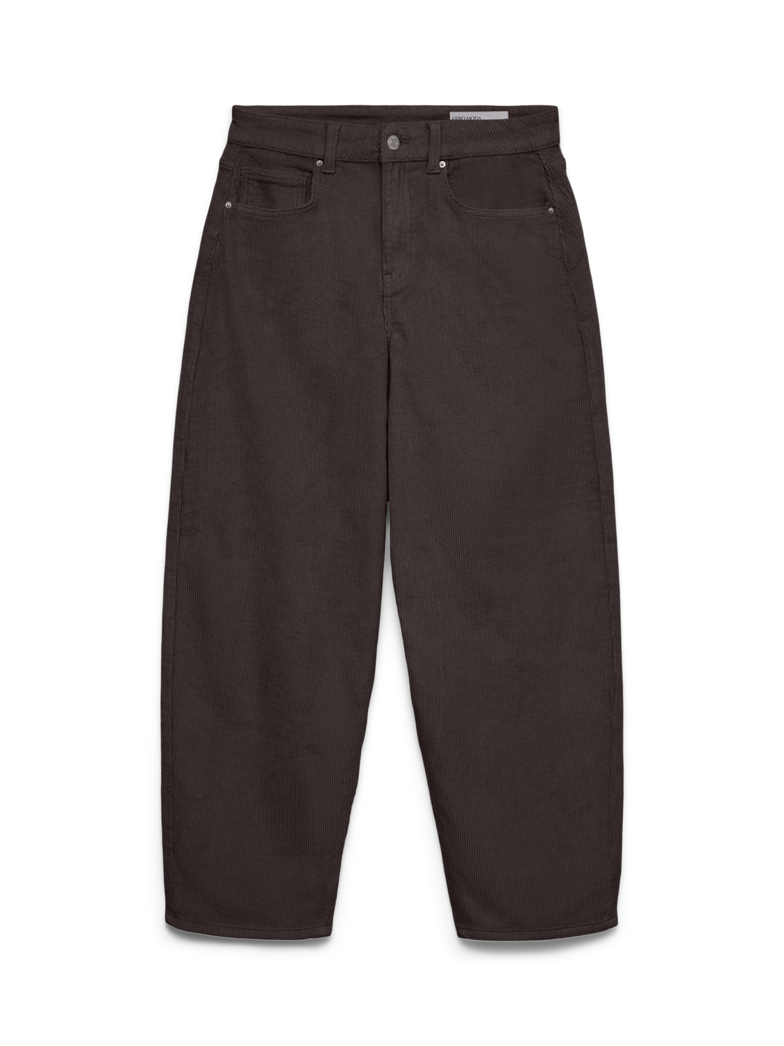 Pantalones Barrel VERO MODA Billie Chocolate Torte - ECRU