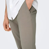 Pantalons Only&Sons ; Mark Tejido Jogger Gris Vintage Khaki