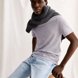 Camiseta ARMEDANGELS Jaames Estructure Misty Morning Luna Rock