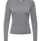 Camiseta JDY Mully Dark Grey Melange