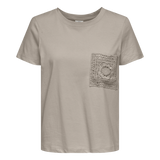 Camiseta JDY Selma Chateau Gray