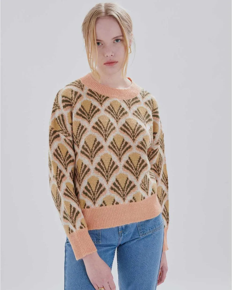 Jersey 24colours Estampado 41058x - ECRU