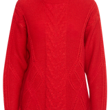 Jersey B.Young Otinka Cable Goji Berry - ECRU