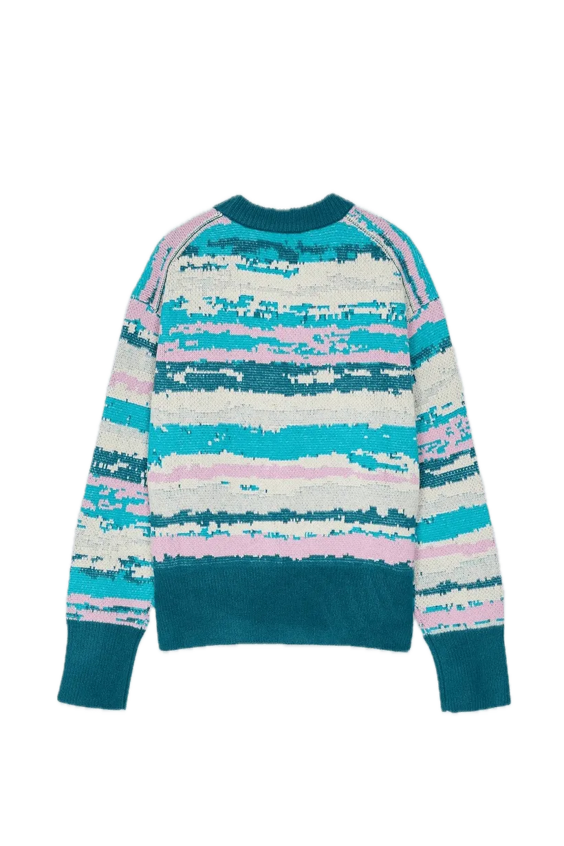 Jersey CKS Pastinac Blue - ECRU