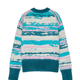 Jersey CKS Pastinac Blue - ECRU