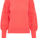 Jersey ICHI Arissi Calypso Coral - ECRU