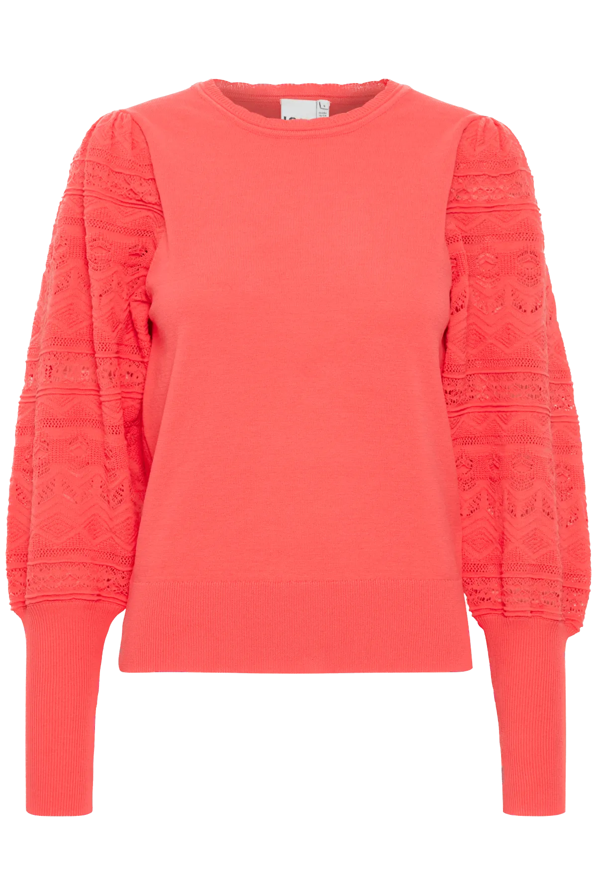 Jersey ICHI Arissi Calypso Coral - ECRU