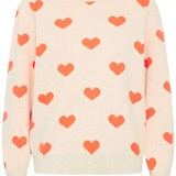 Jersey ICHI Brielle Oatmeal - ECRU