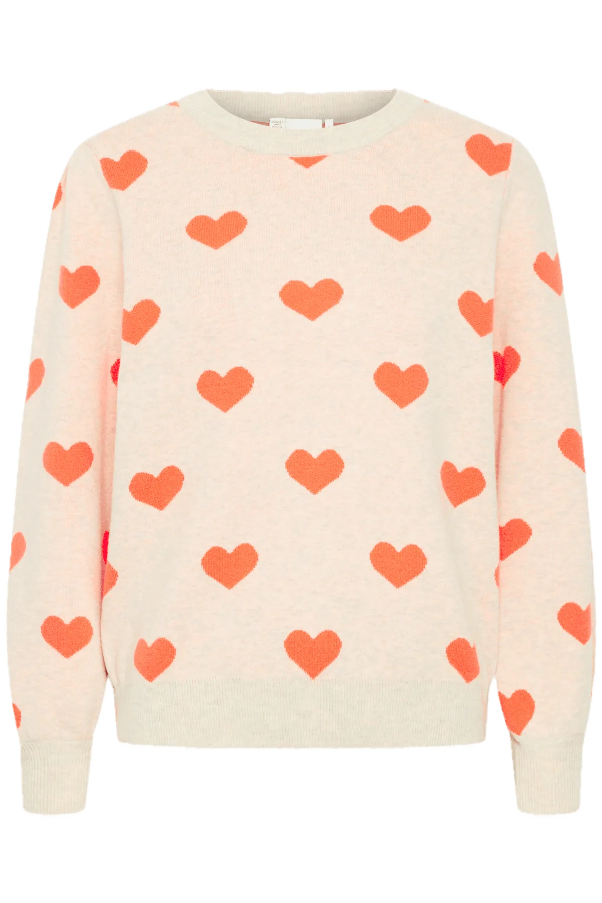 Jersey ICHI Brielle Oatmeal - ECRU