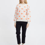 Jersey ICHI Brielle Oatmeal - ECRU