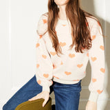 Jersey ICHI Brielle Oatmeal - ECRU