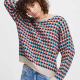 Jersey ICHI Kamara Hawaiian Ocean - ECRU