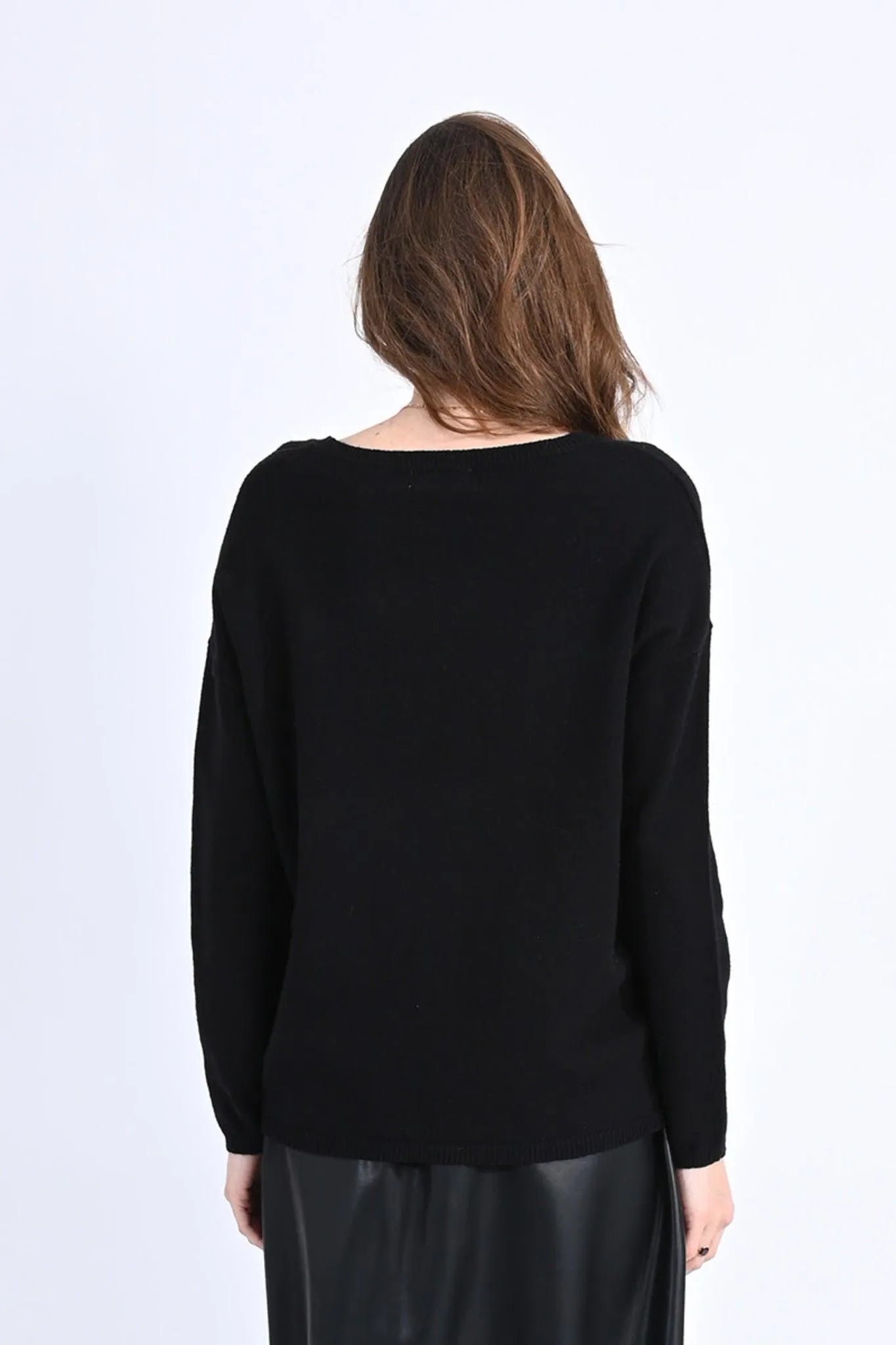 Jersey Molly Bracken de Manga Larga con Corazón Dorado - ECRU