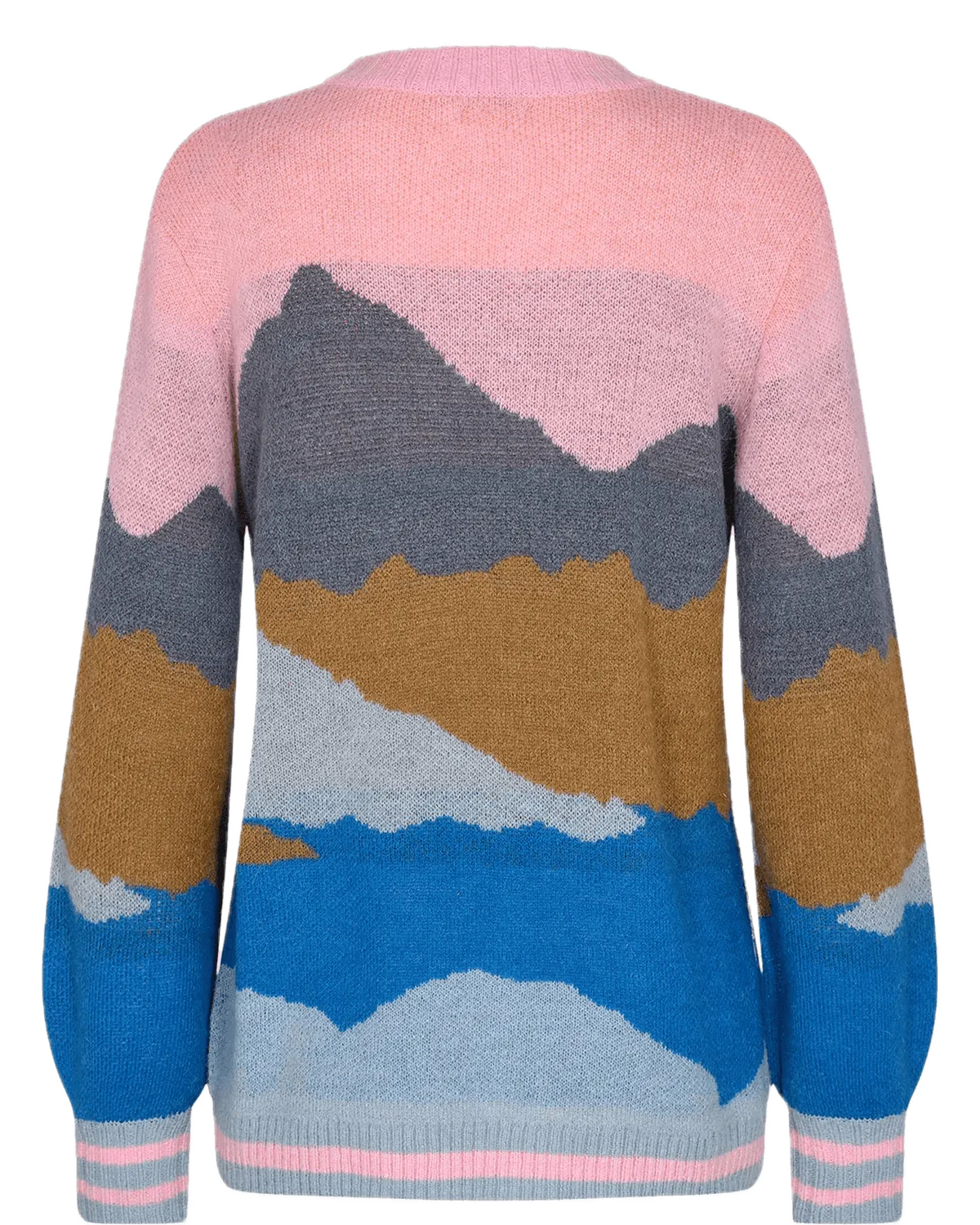 Jersey Nümph Land Blue Fog - ECRU