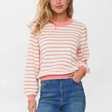 Jersey Nunicole Shell Pink - ECRU