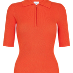 Jersey Nurippa Red Orange - ECRU