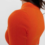 Jersey Nurippa Red Orange - ECRU